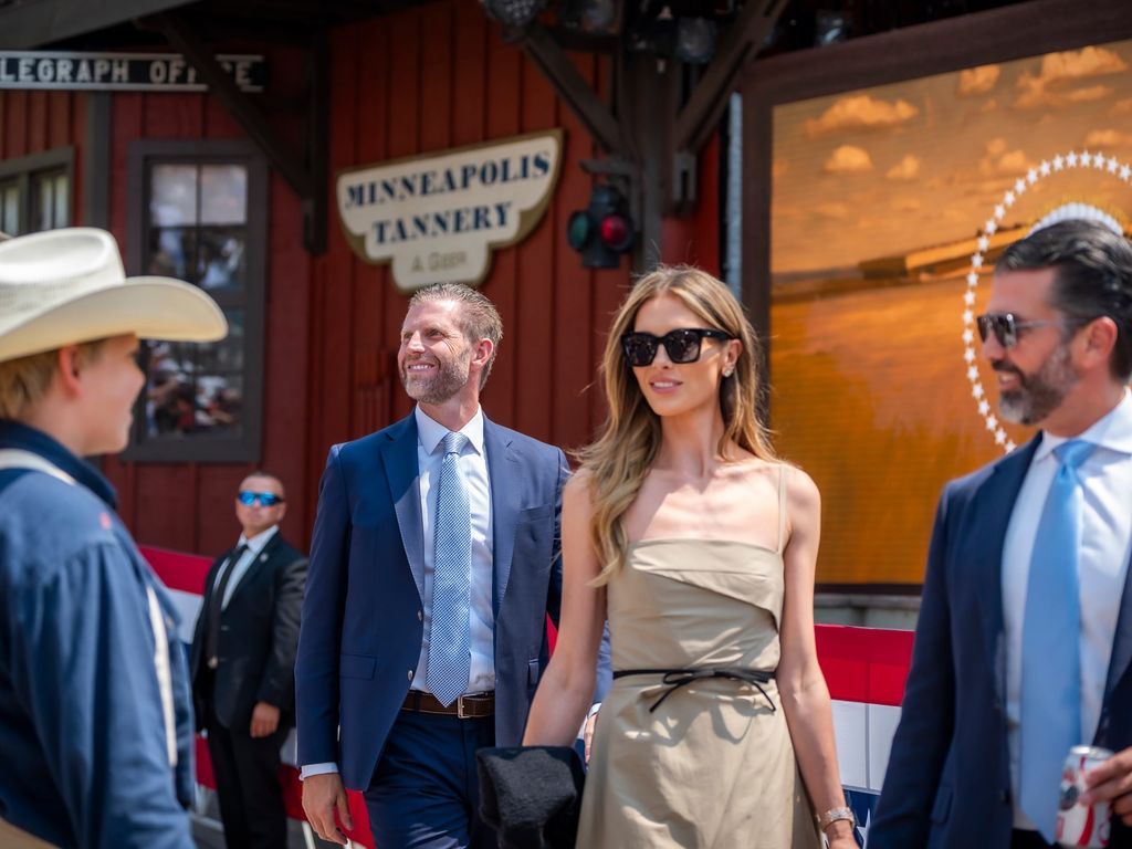 Bettina Trump, in Medora, North Dakota