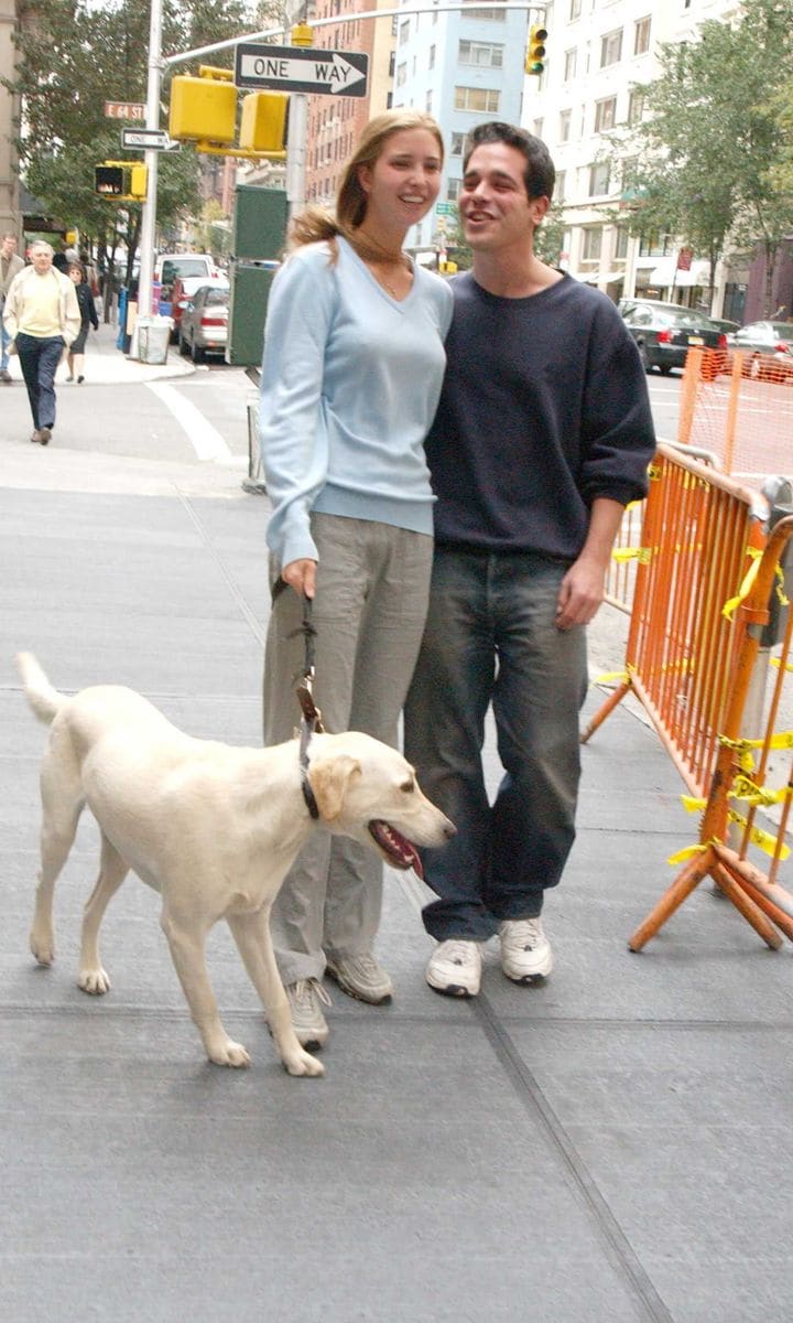 Ivanka Trump Walks Dog