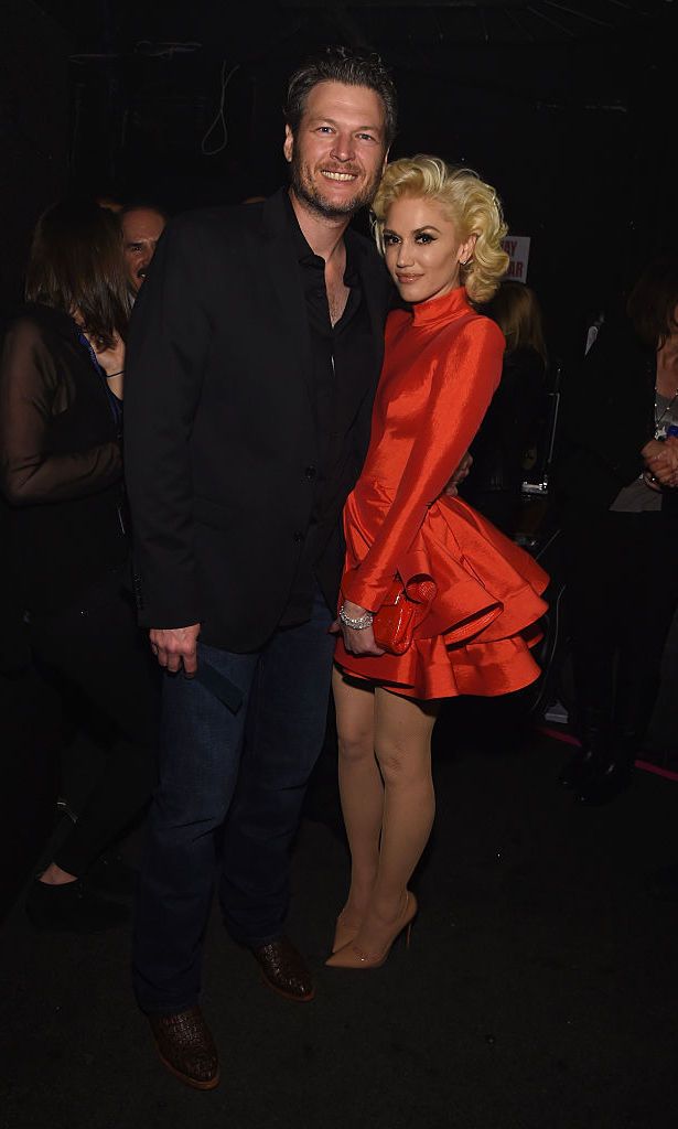 The No Doubt singer has credited her country beau, Blake Shelton, for saving her from her 'embarrassing' divorce.
<br>
Photo: Getty Images for NARAS