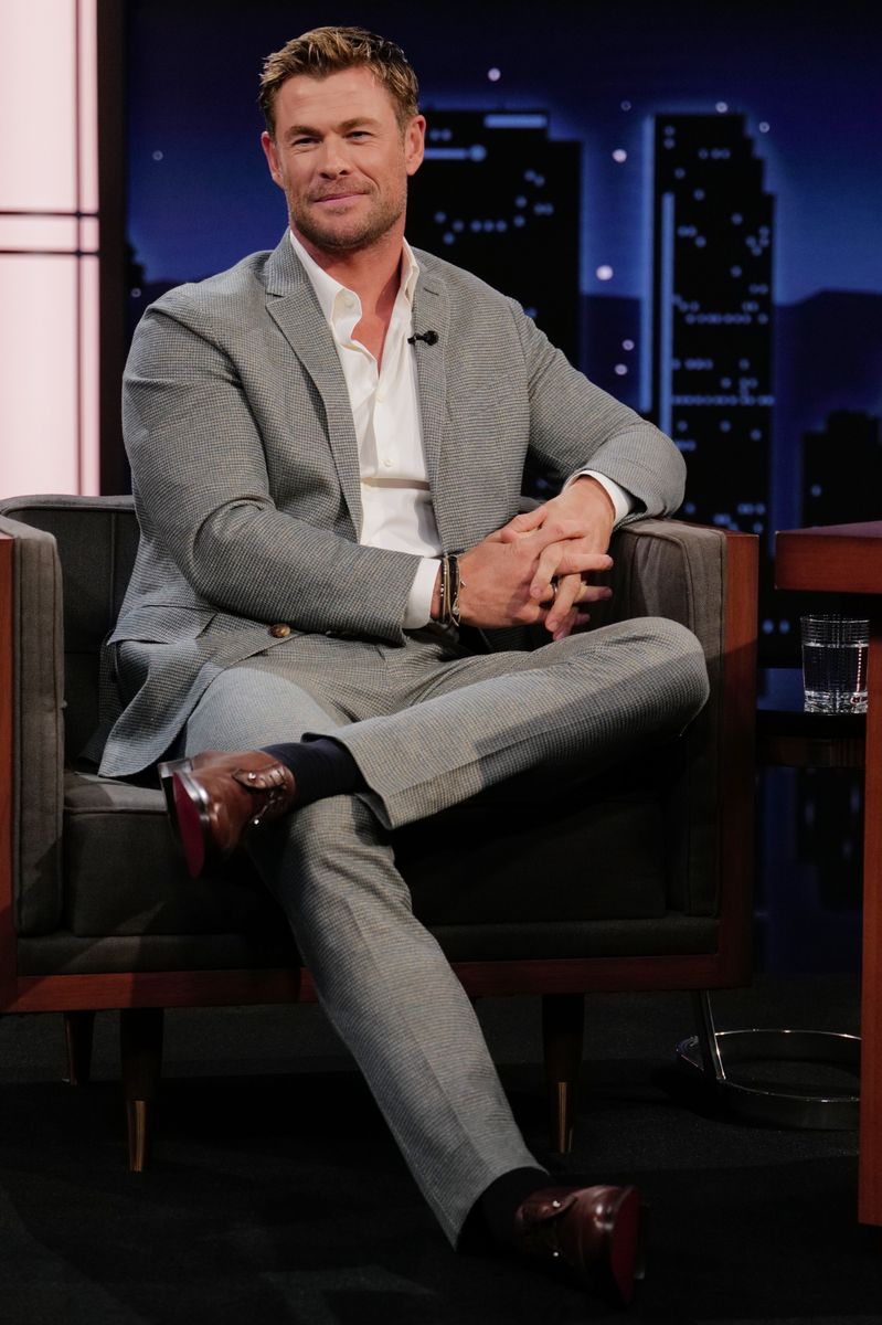 Chris Hemsworth at Jimmy Kimmel Live on September 16