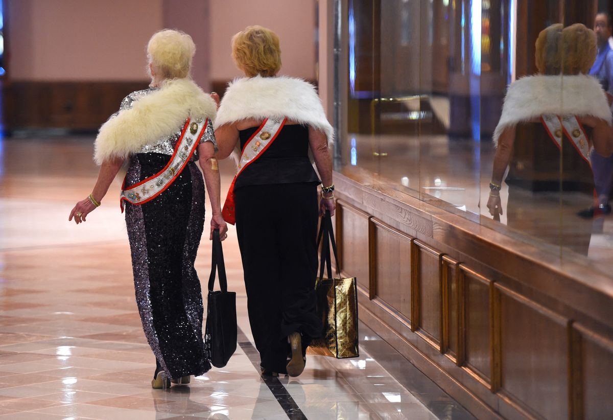 The pageant is held for women between the ages of 60 and 90, where they participate in evening gown presentations, talent performances, and a category in which competitors share their life philosophy. 