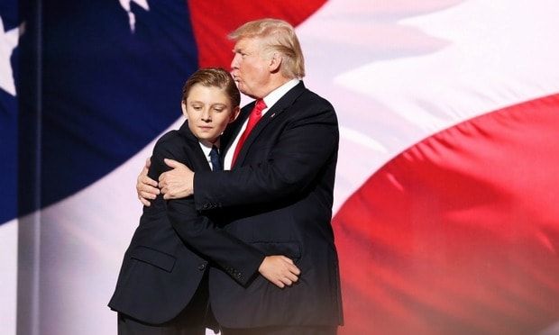 But the young boy is is said to be just like his dad.
Photo: John Moore/Getty Images