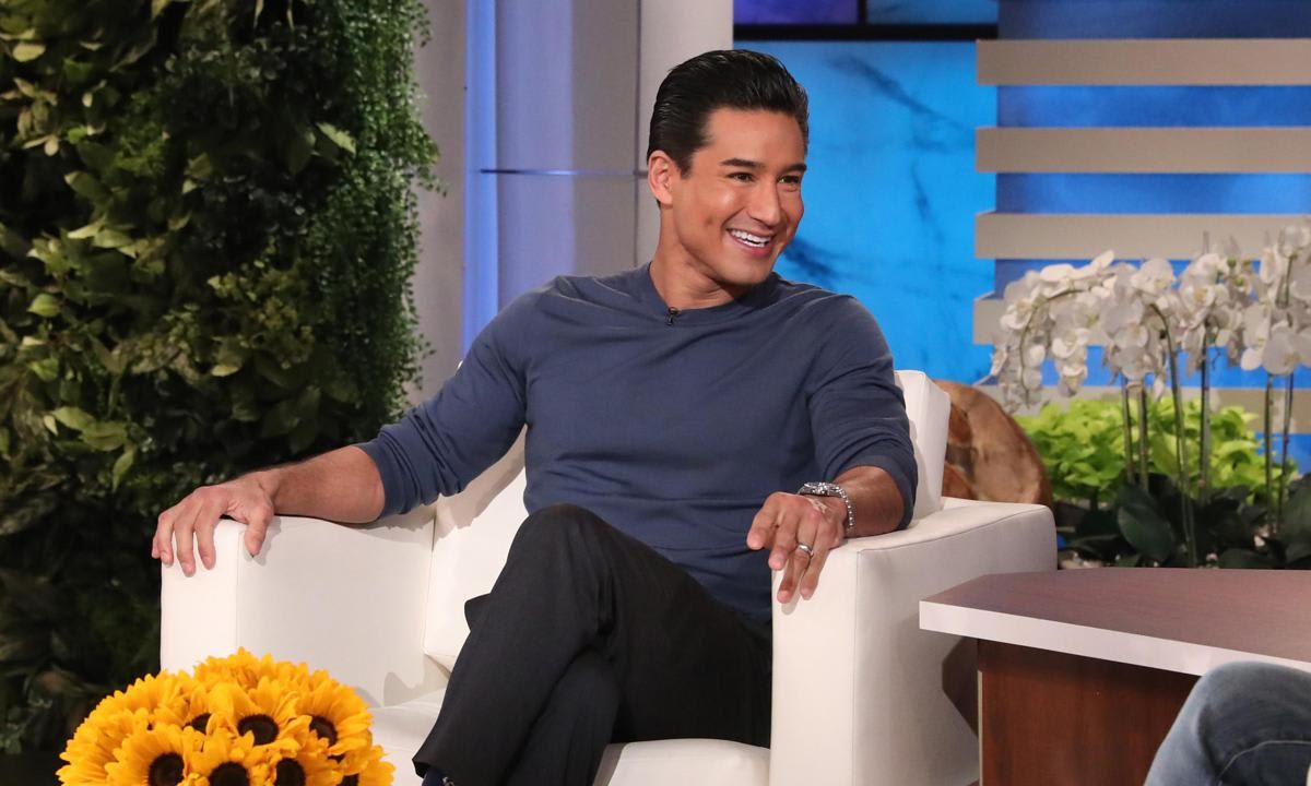 Mario Lopez at Ellen DeGeneres show