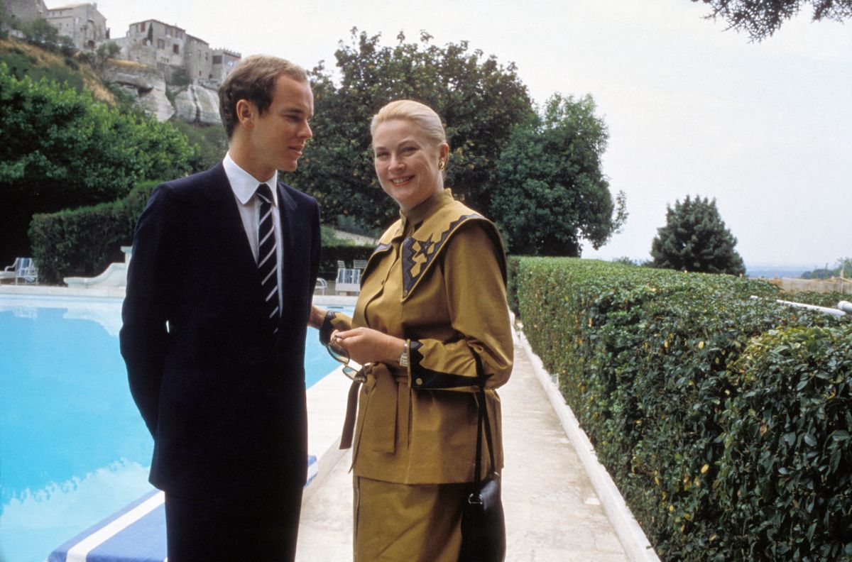 Prince Albert and Princess Grace visited Les Baux-de-Provence in 1982, when the future sovereign received the keys that his son, Prince Jacques, will now be presented with.