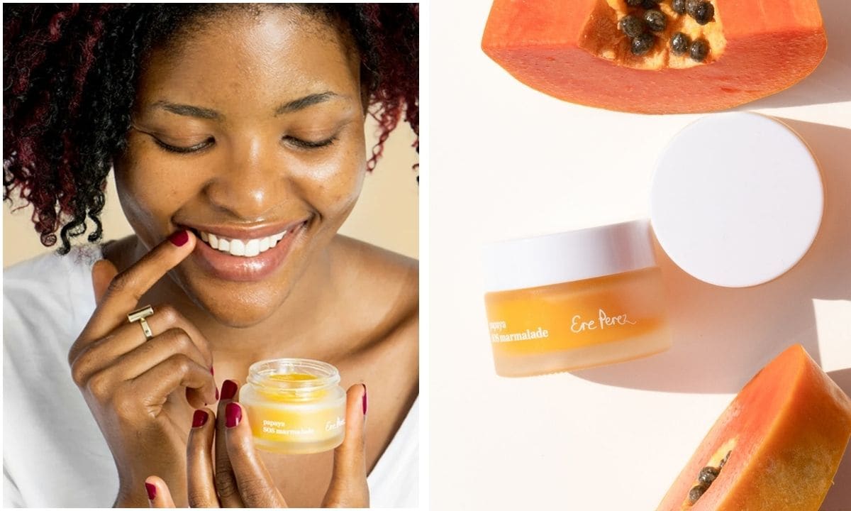 The Ere Perez Papaya SOS Marmalade feels like a little tropical pick-me-up for your skincare routine