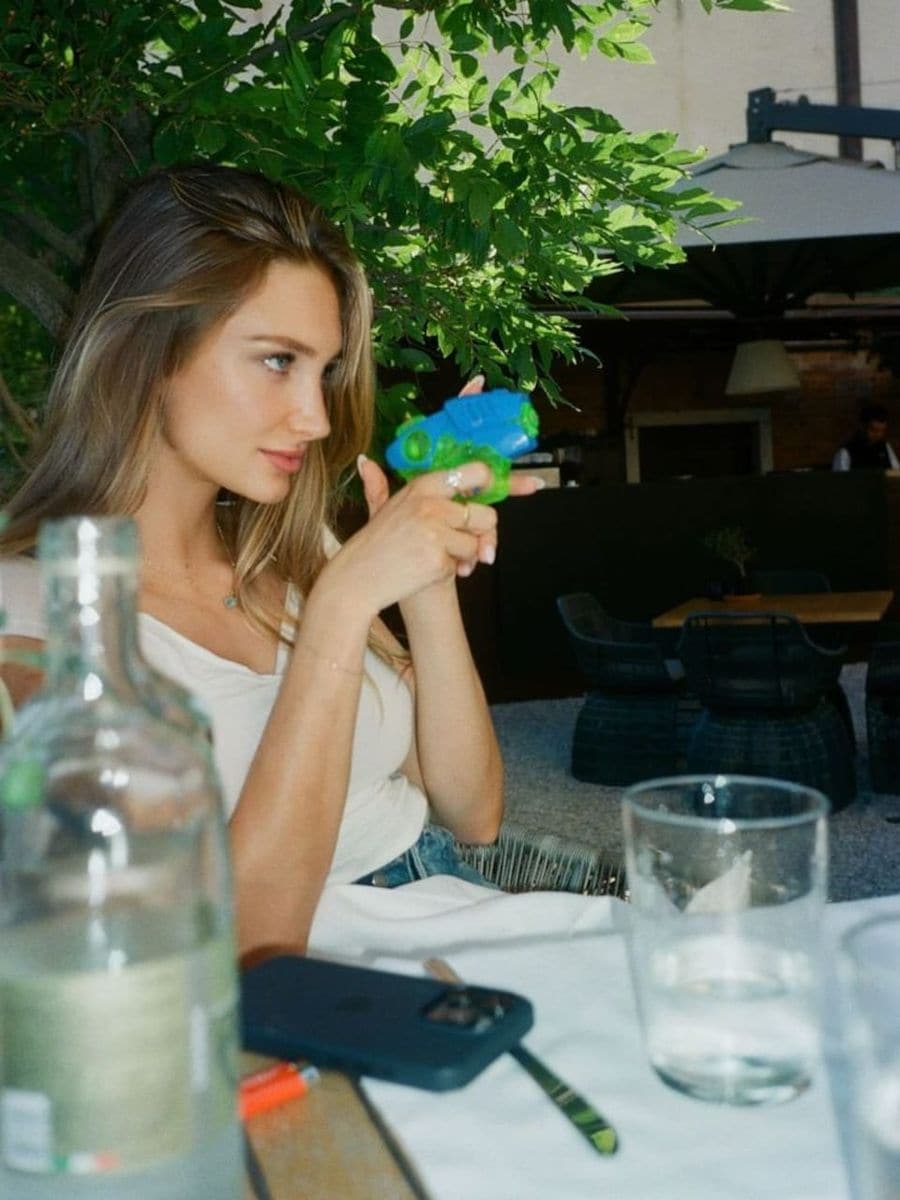 Mathile Pinault in one of the photos he recently published.
