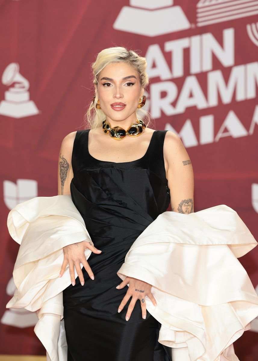 Elena Rose attends the 25th Latin GRAMMY Awards