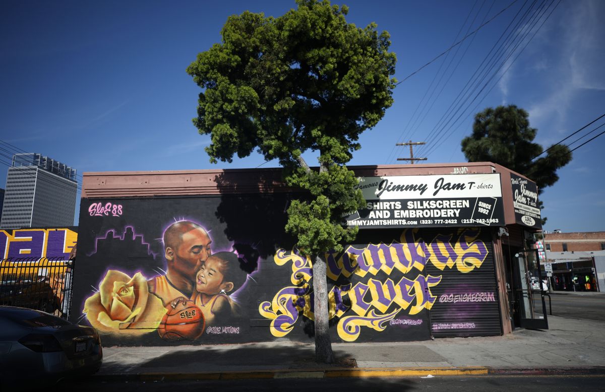 "The murals of Kobe and Gianna aren’t just in Los Angeles, they’re not just across the United States, they’re all over the world," Vanessa explained.