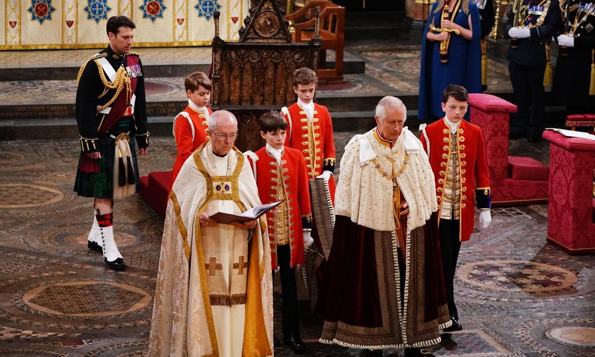 Their Majesties King Charles III And Queen Camilla   Coronation Day