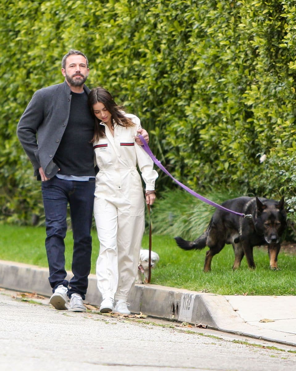 Ben was reportedly going through a hard time when they dated