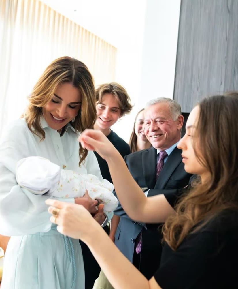 In a candid new post, the queen shares a sweet moment with her daughter, Princess Iman