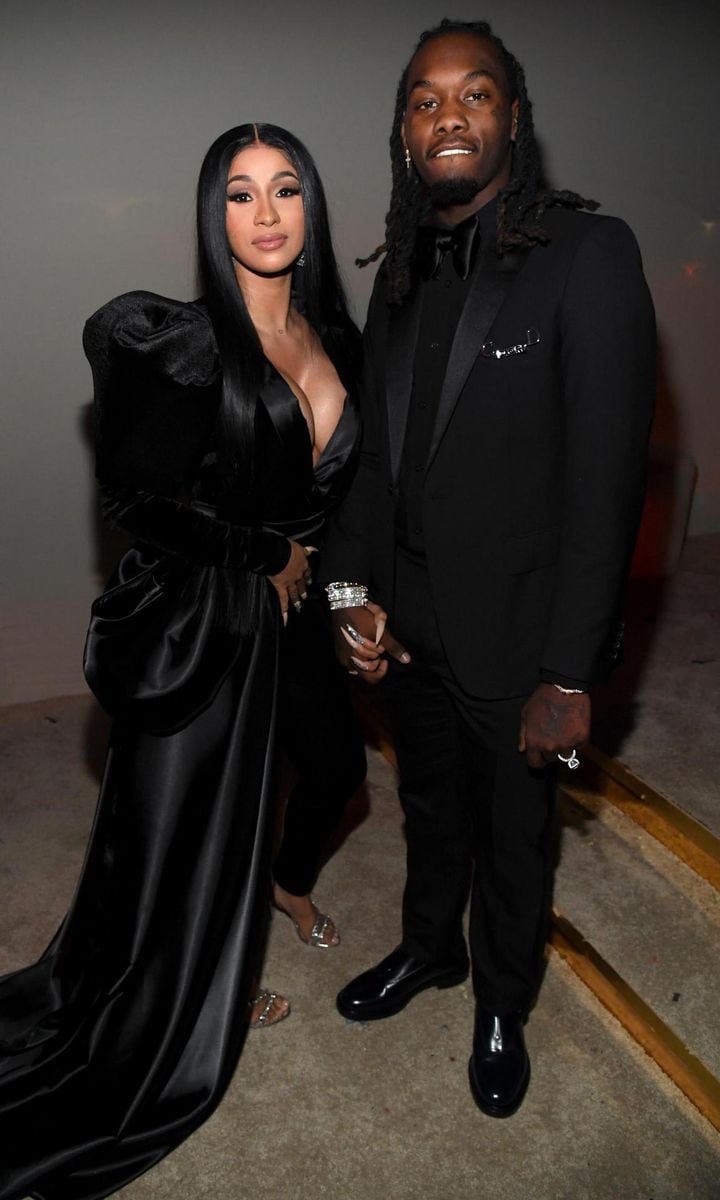 P.diddy's 50th birthday party Cardi B