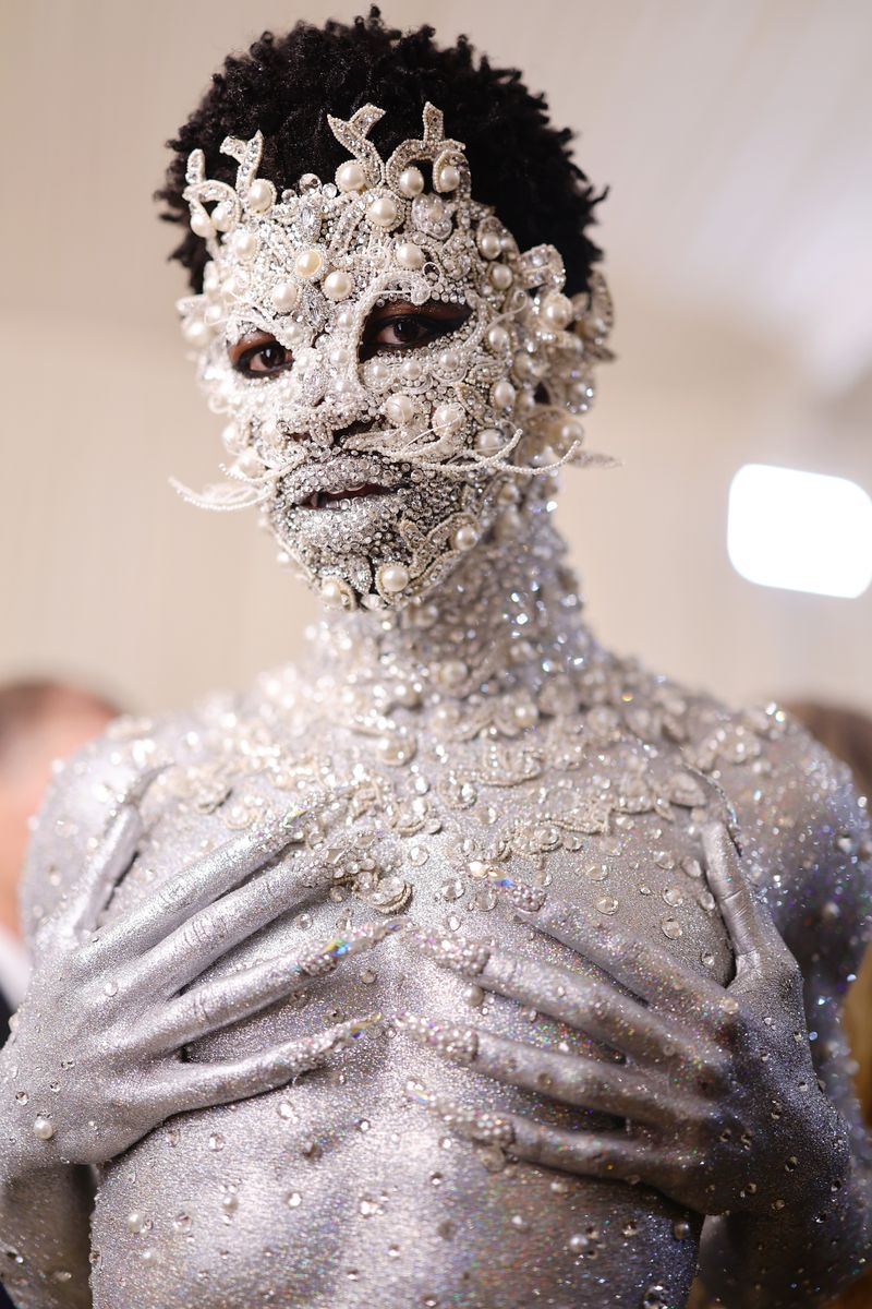 Met Gala nail designs: Lil Nas X