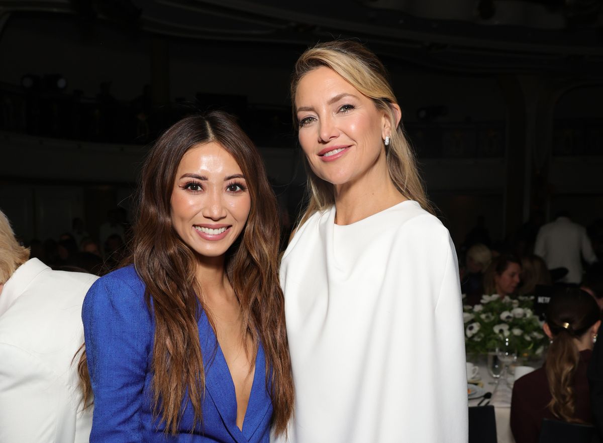 Brenda Song and Kate Hudson attend Variety Power of Women presented by Lifetime at The Beverly Hills Hotel on October 29, 2025 in Beverly Hills, California. (Photo by Stefanie Keenan/Variety via Getty Images)