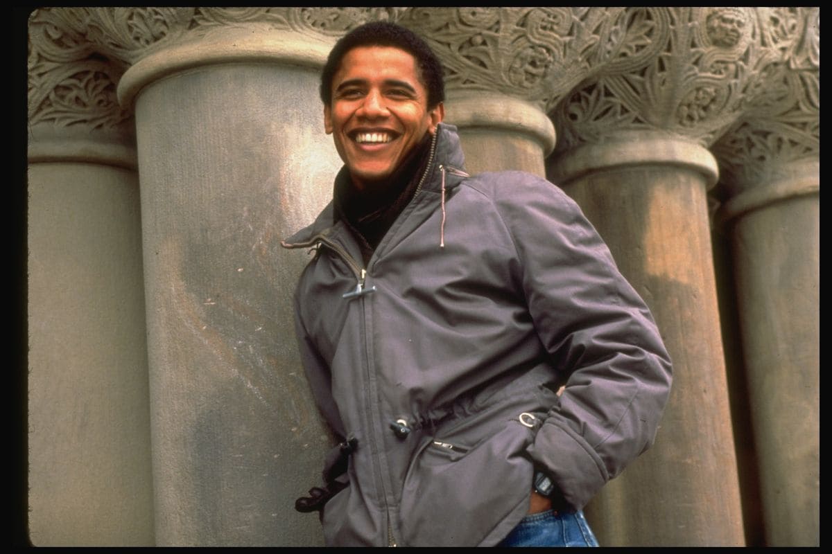 Newly-elected pres. of HARVARD LAW REVIEW, law student, & former community program dir. Barack Obama.   