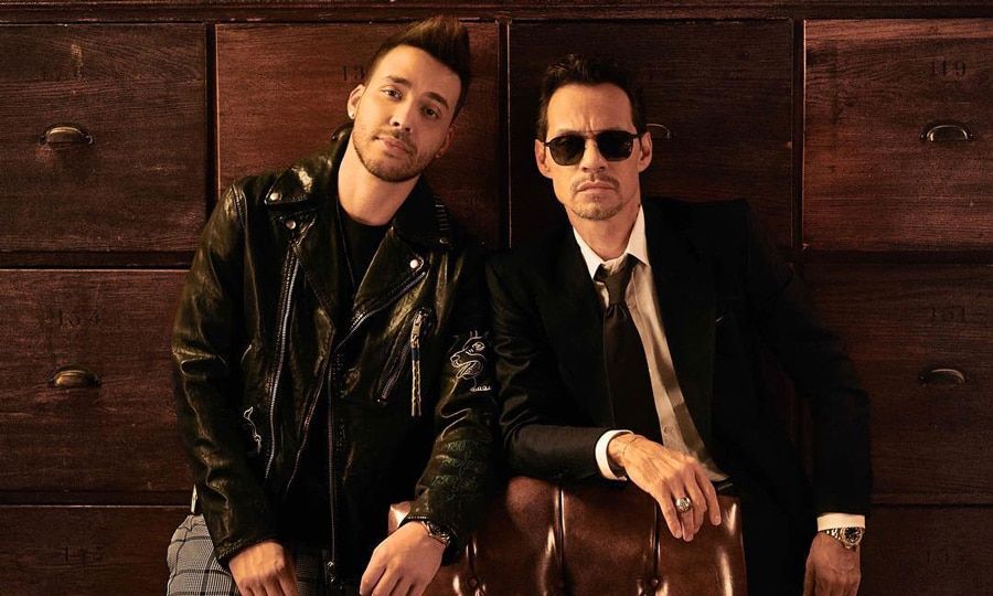 Prince Royce and Marc Anthony