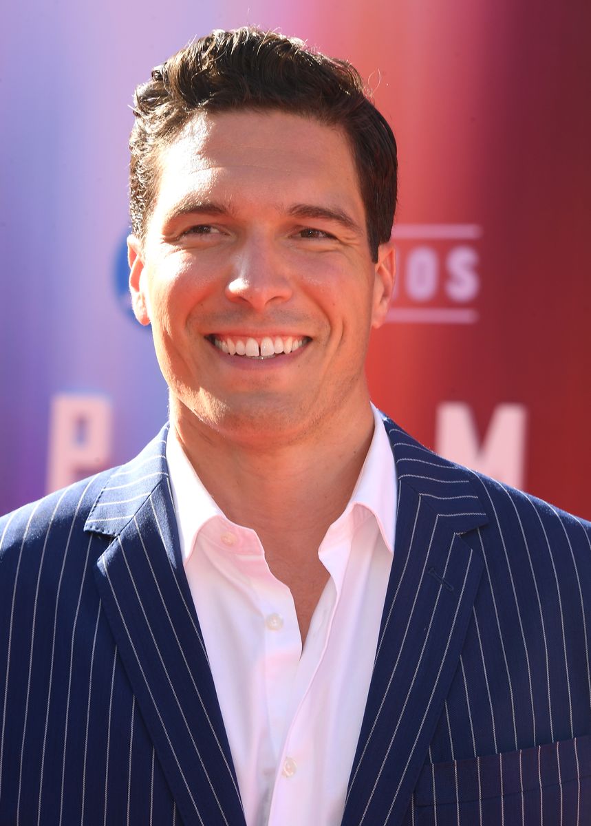 US news correspondent and Christopher Reeve's son Will Reeve attends the World premiere of "Superman" at the TCL Chinese Theatre 
