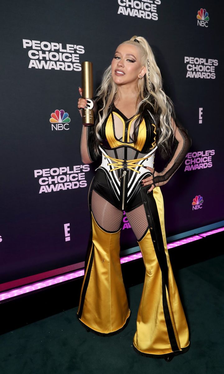 2021 E! People's Choice Awards - Backstage