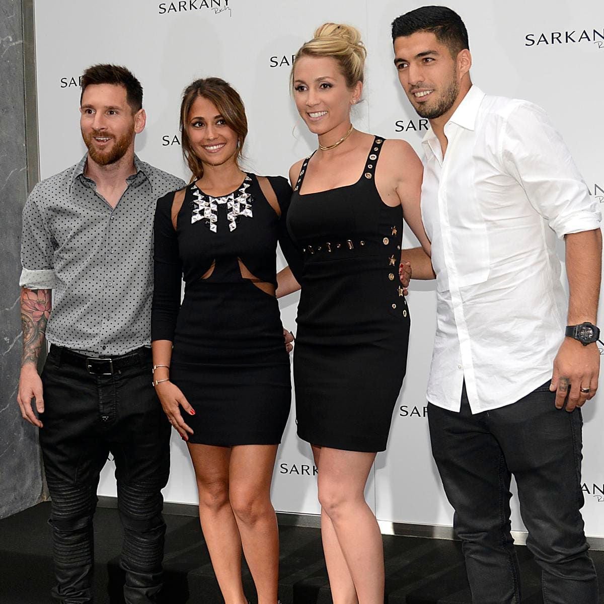Antonela Roccuzzo And Sofia Balbi Attend Sarkany Boutique Opening in Barcelona