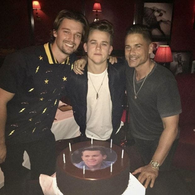 Johnny was joined by his famous father and friends for his birthday weekend in Vegas.
Photo: Instagram/@robloweofficial