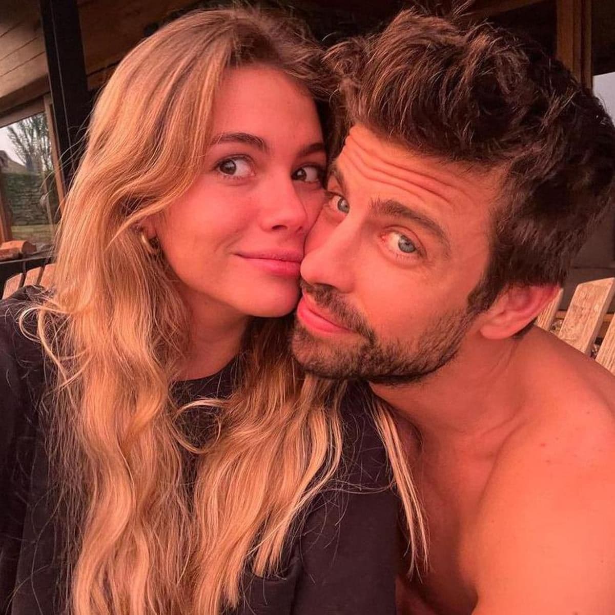 Piqué y Clara Chía