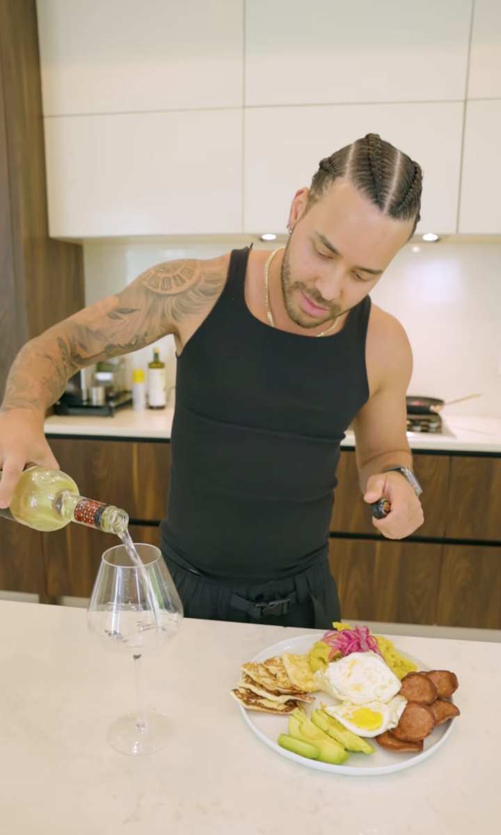 Prince Royce shares mouthwatering mangú cooking tutorial