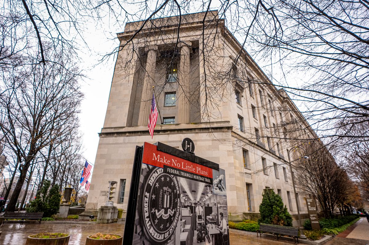 The Robert F. Kennedy Department of Justice Building.