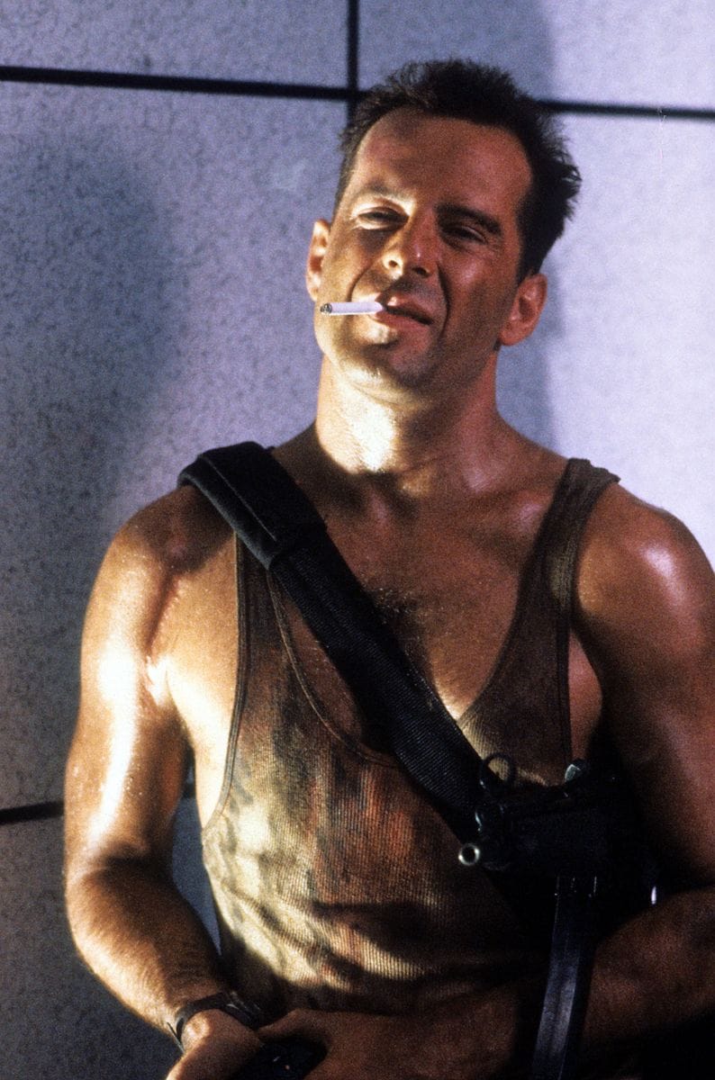 Bruce Willis became an action icon following his turn in 'Die Hard'