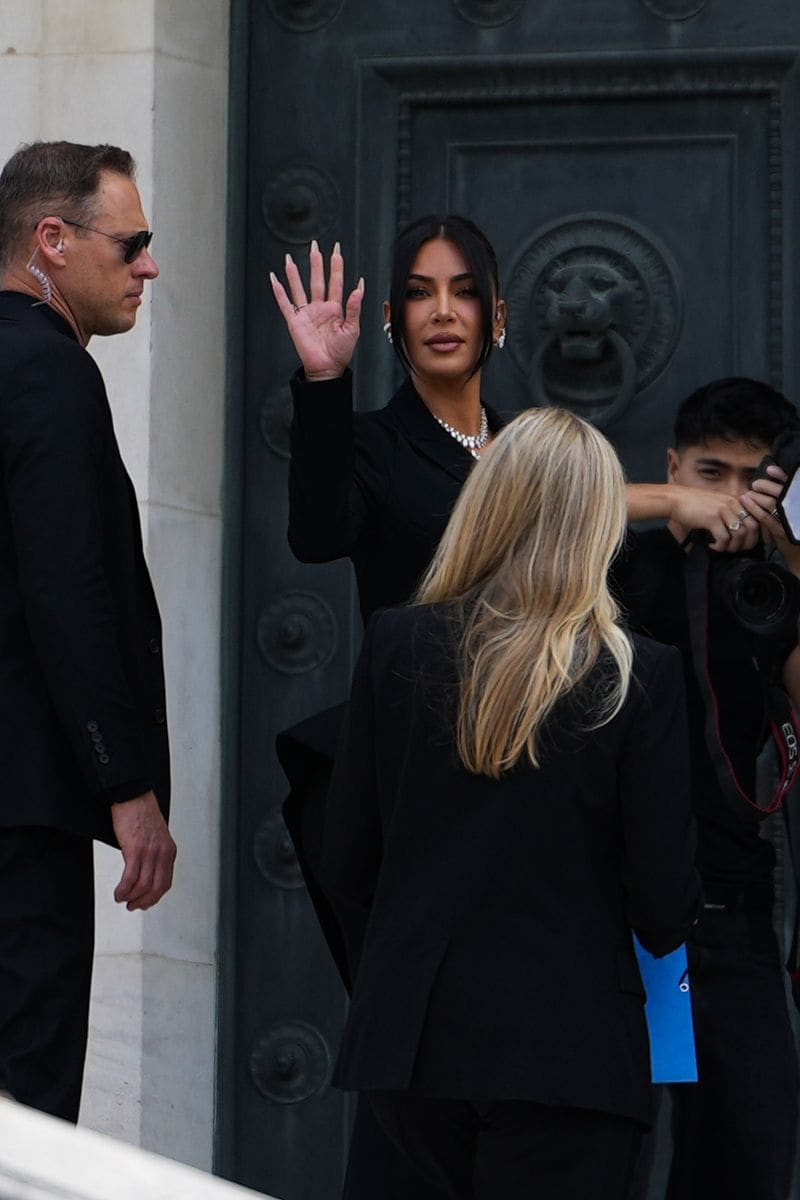 Kim Kardashian at the Palais de Justice on May 13