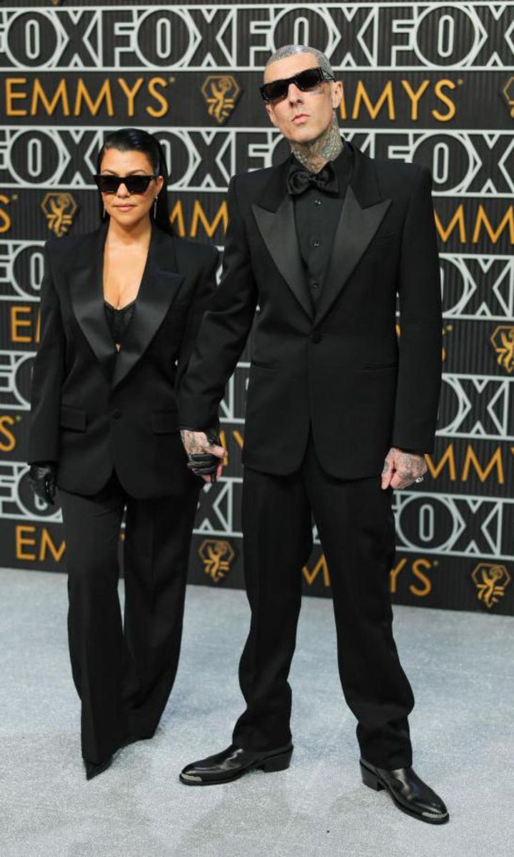 Kourtney Kardashian and Travis Barker