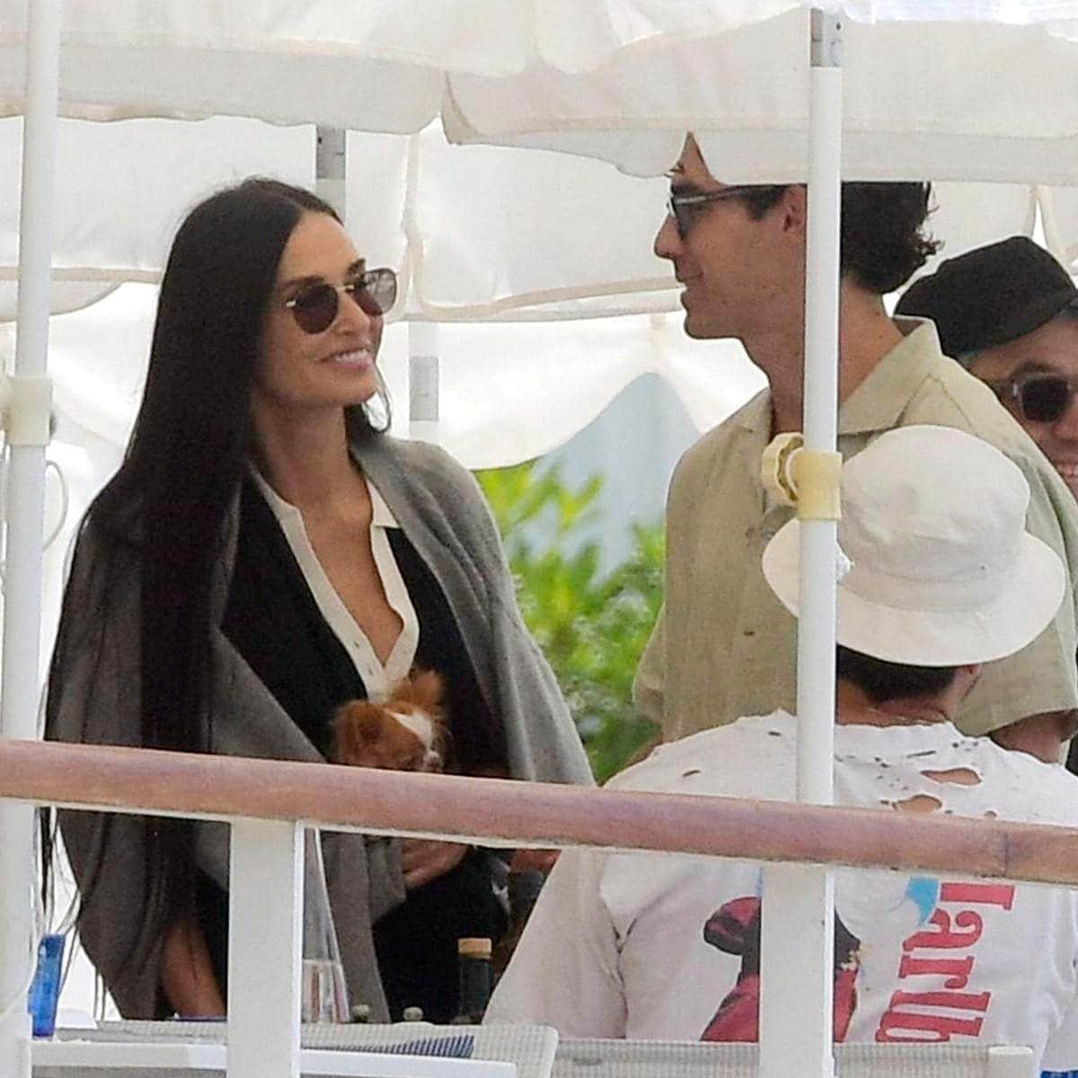 Joe Jonas and Demi Moore