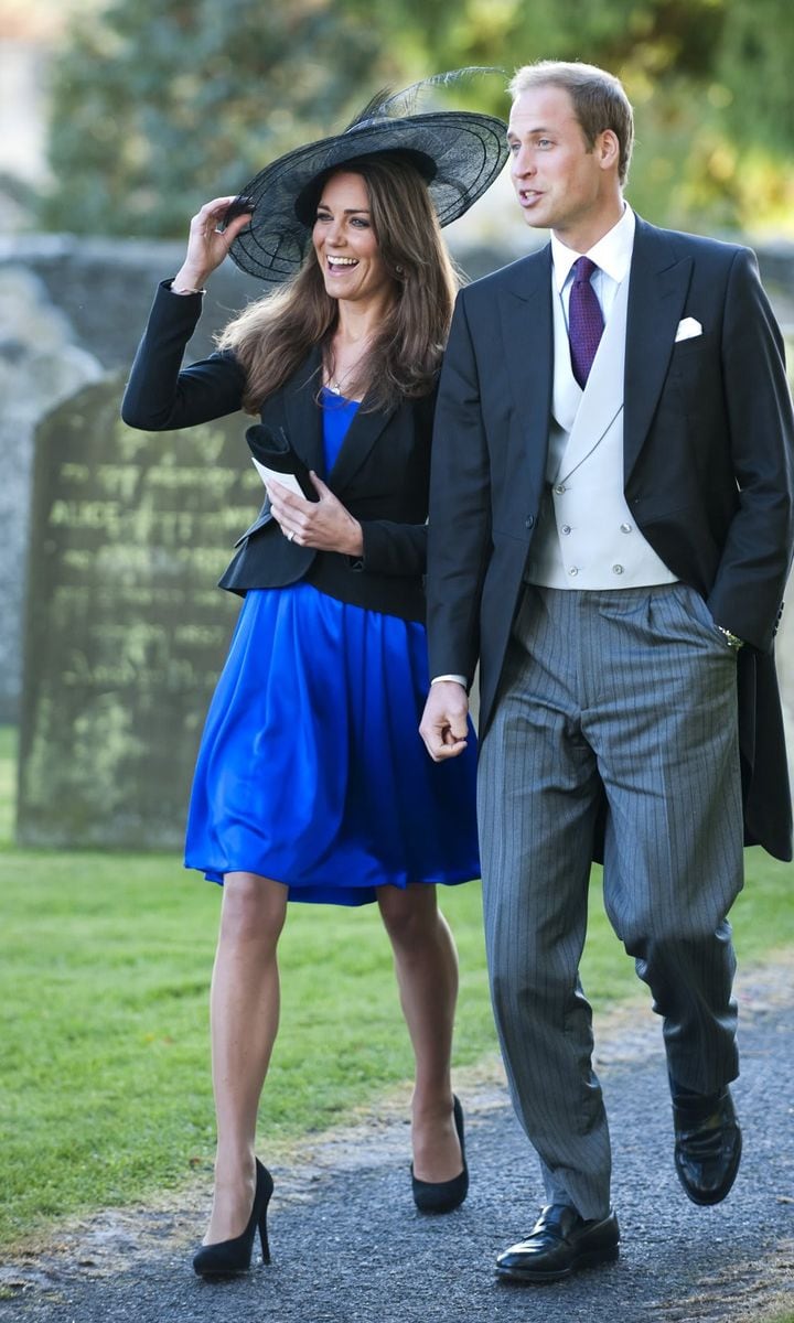 One month before announcing their royal engagement, Prince William and Kate attended their friends Harry Mead and Rosie Bradford's wedding.
