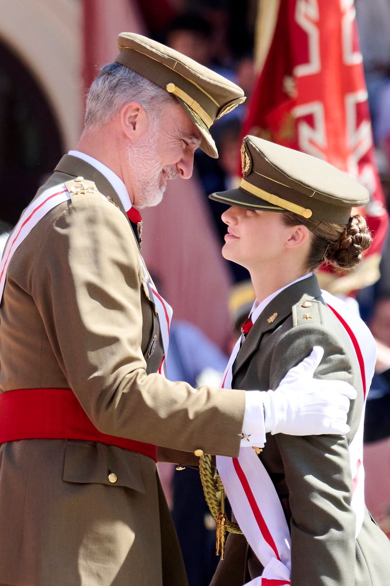 Princess Leonor marks a new milestone in her military training.