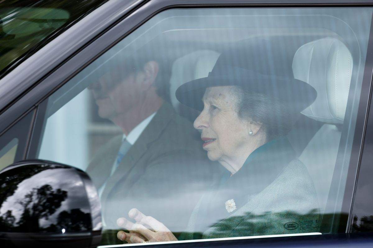 Princess Anne, Princess Royal and Timothy Laurence at Crathie Kirk Church on August 23, 2026