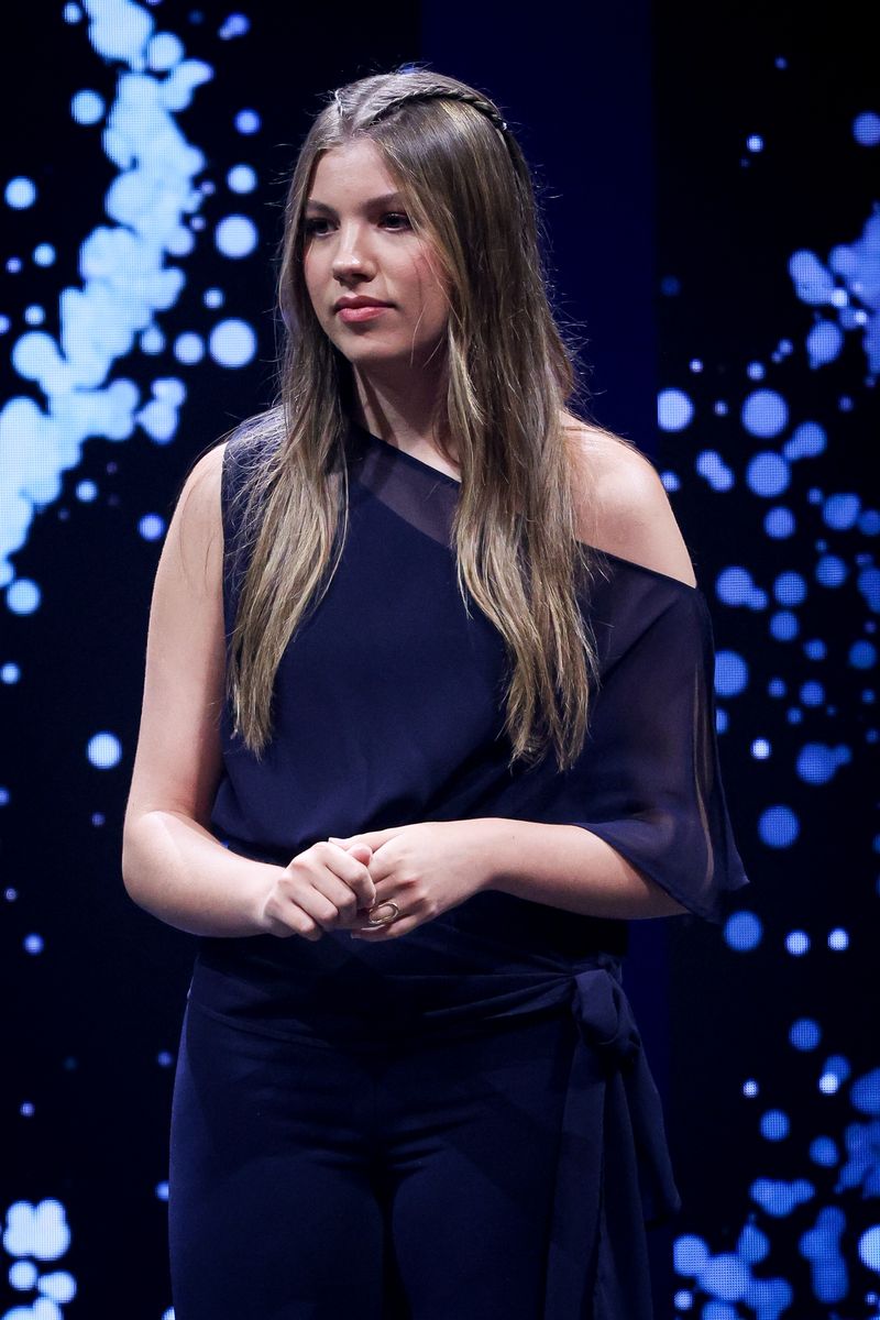 Princess Sofia of Spain attends the "Princesa De Girona" Foundation Awards at Gran Teatre Del Liceu on July 23, 2025 in Barcelona
