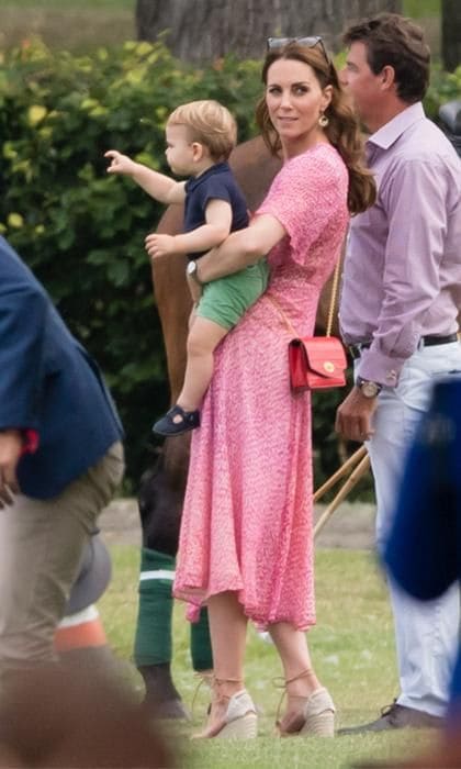 Meghan Markle, Kate Middleton take Archie and Prince Louis to dads' polo match