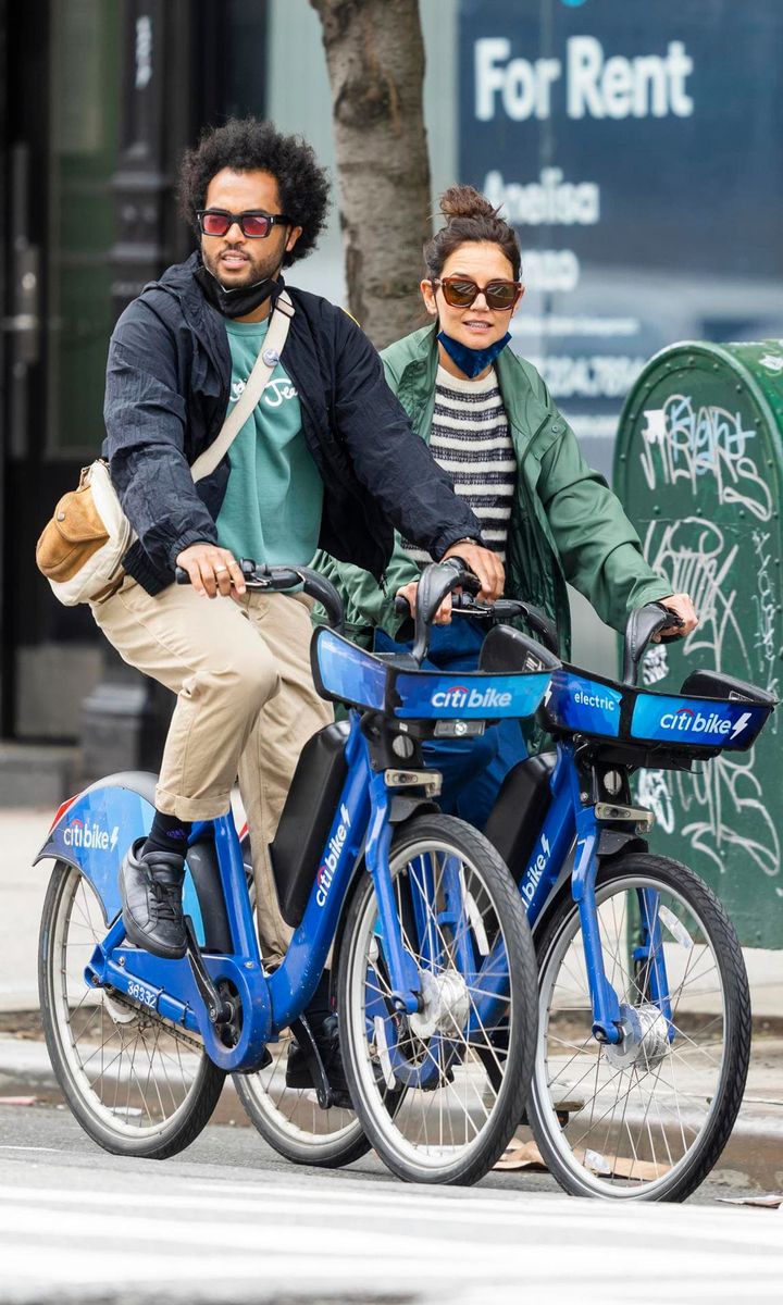 Katie Holmes and Bobby Wooten