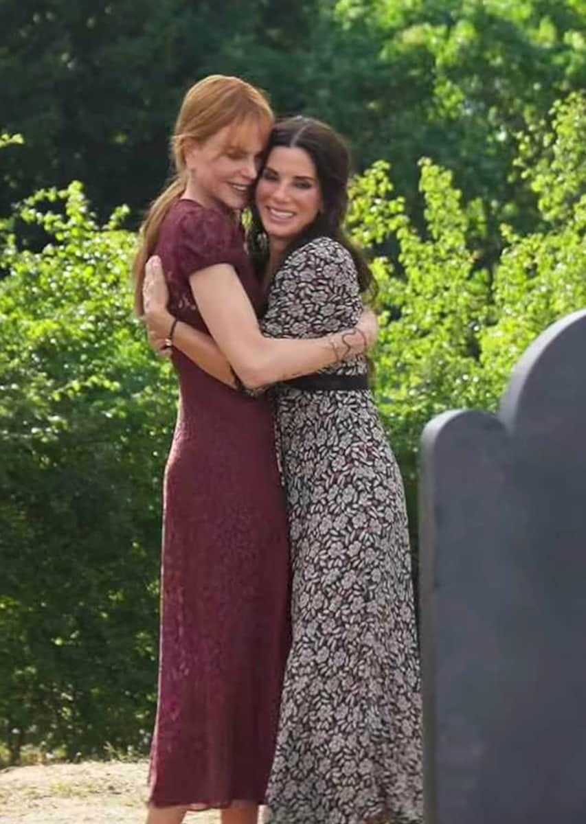 During filming, Sandra Bullock reflected on the personal connection she shares with Nicole Kidman