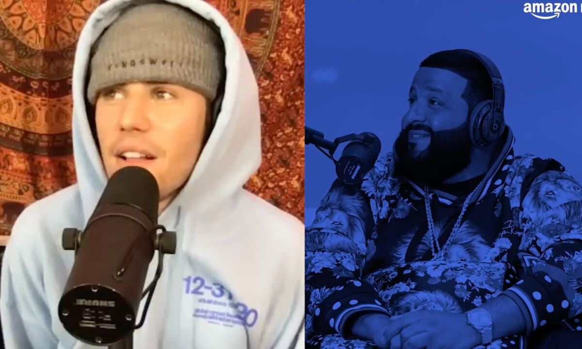 Justin Bieber and Dj Khaled.
