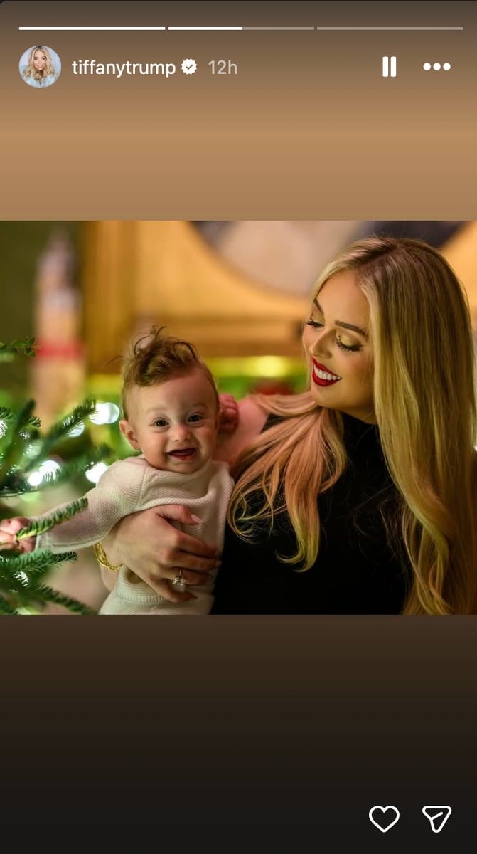 Tiffany shared a sweet photo of herself and her son