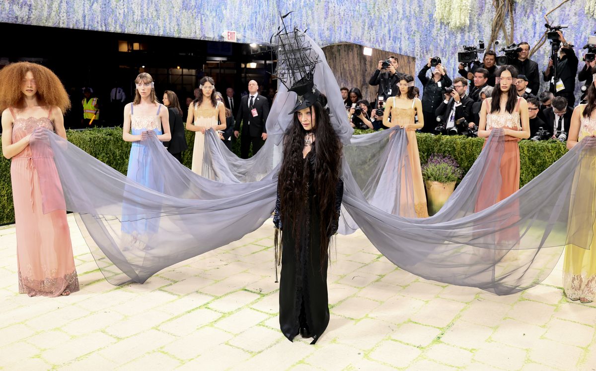NEW YORK, NEW YORK - MAY 04: Madonna attends the 2026 Met Gala celebrating "Costume Art" at the Metropolitan Museum of Art on May 04, 2026 in New York City. (Photo by Theo Wargo/FilmMagic) 