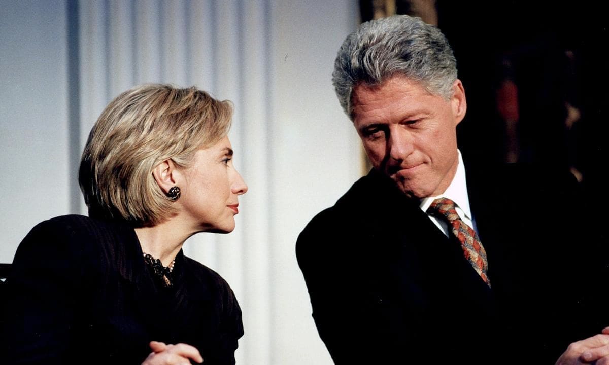 Bill Clinton And Hillary Rodham Clinton