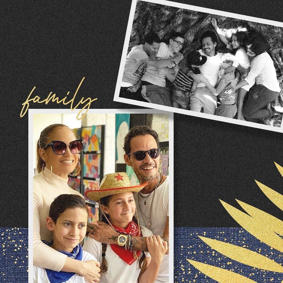 Jennifer Lopez, Marc Anthony father's day
