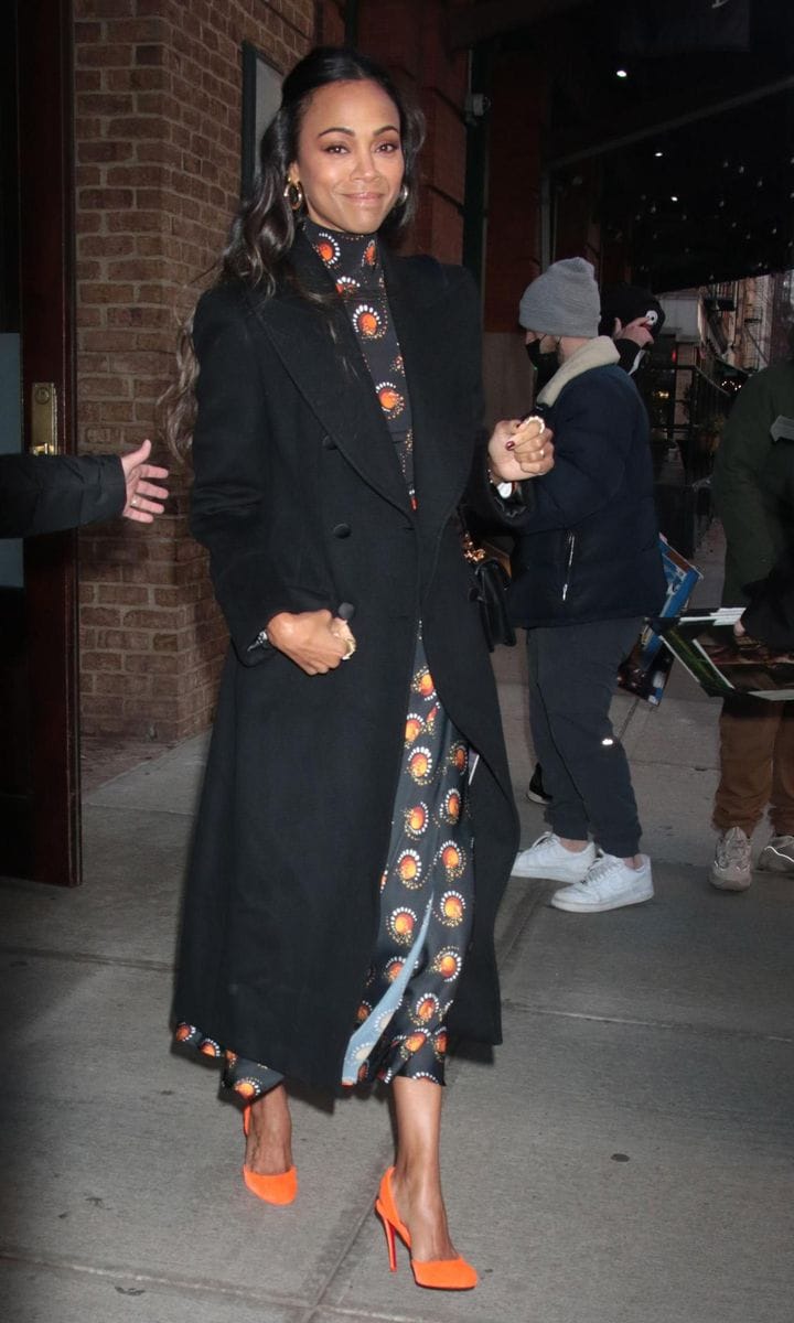 Celebrity Sightings In New York - February 28, 2022
