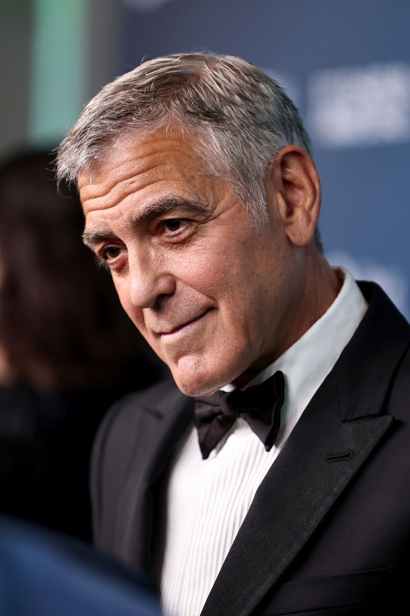 George Clooney attends the 51st Chaplin Award Gala.