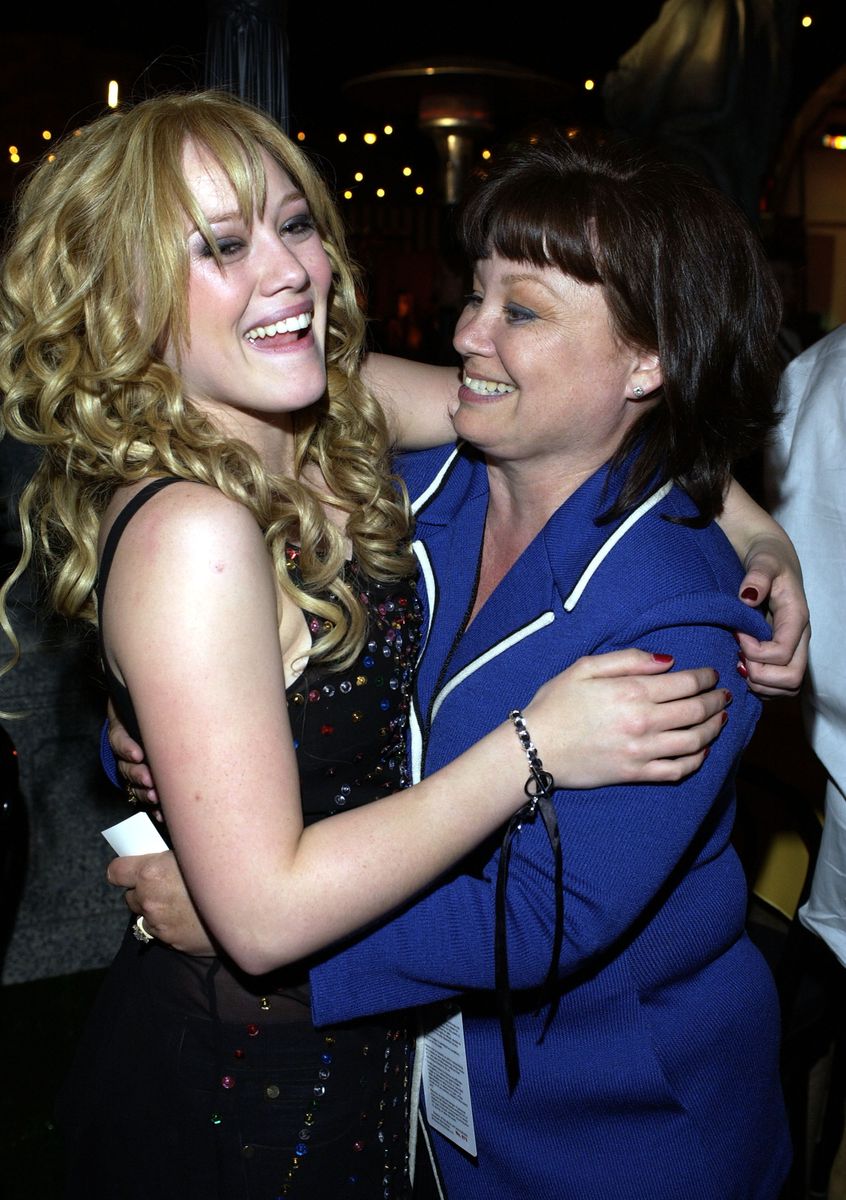 Hilary Duff and her mom, Susan Duff.
