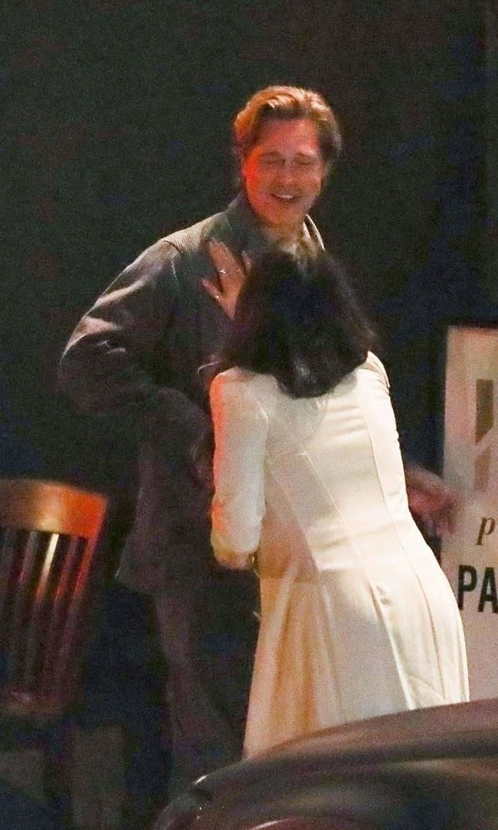 Brad Pitt and Ines de Ramon