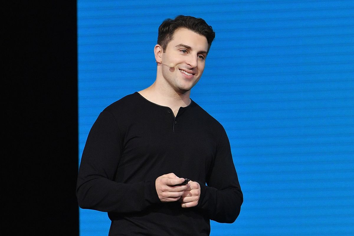 Brian Chesky at Airbnb Open LA in 2016