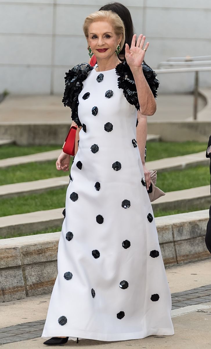 Despite her iconic status, Carolina Herrera keeps her guidance simple and practical.