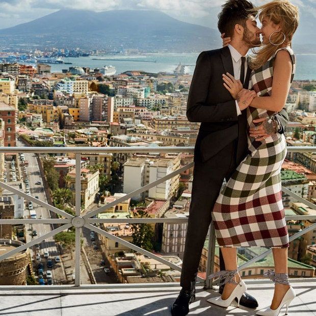 The model and singer posed for Vogue.
<br>
Photo: Vogue/Mario Testino